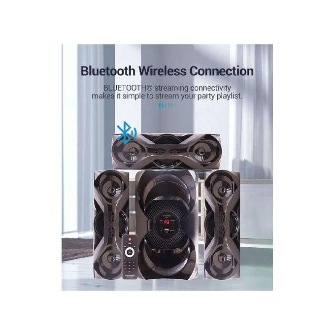 TAGWOOD LS-631F 3.1CH Woofer Subwoofer Bluetooth Cinema Home theater System Bluetooth