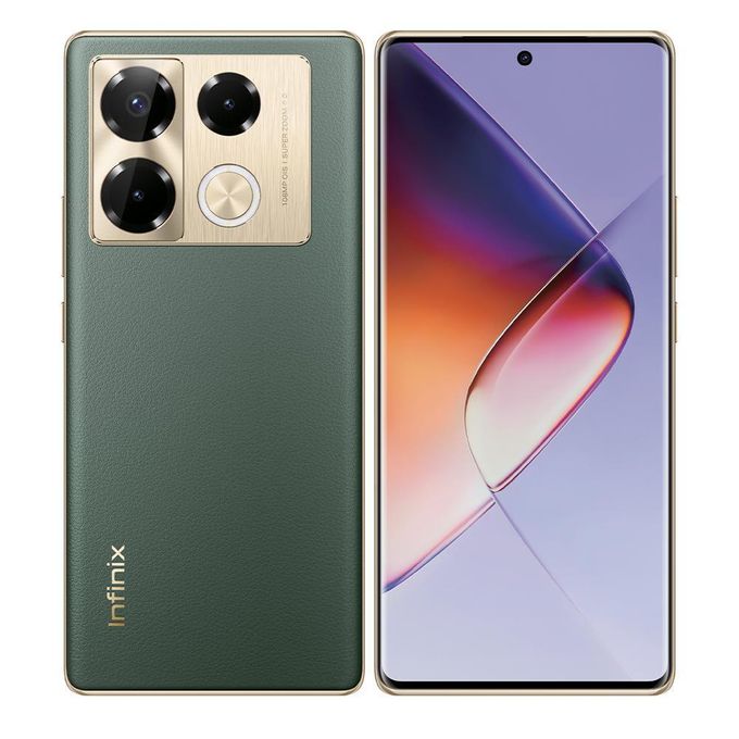 Infinix Note 40 Pro, 6.78&#039;&#039;, 256GB + 8GB RAM (UPTO 16GB RAM), Dual SIM, 5000mAh, Vintage Green